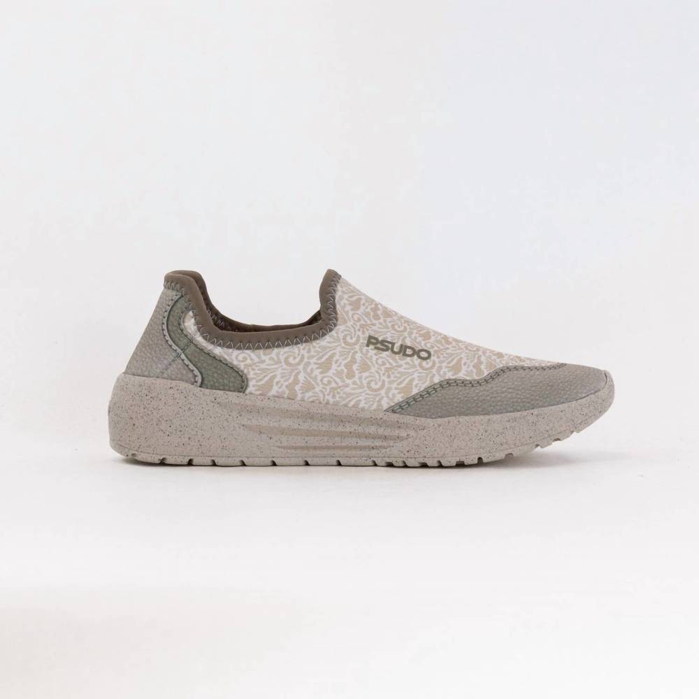 NEW PSUDO women's azure sport sneaker in light sand